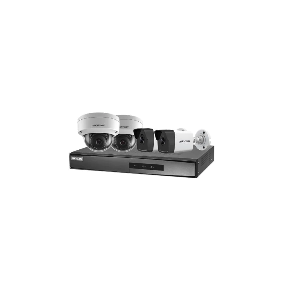 Hikvision DS-J142I/NK42E3H(C) Videoüberwachungsset 2x Bullet Kamera 2x Dome Kamera, 1x NVR 3 Hikvision DS-J142I/NK42E3H(C) Videoüberwachungsset 2x Bullet Kamera 2x Dome Kamera, 1x NVR