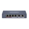 HIKVision DS-3E1106HP-EI Switch 4 Port PoE -Überwachungskamera-Hikvision ds 3e1106hp ei