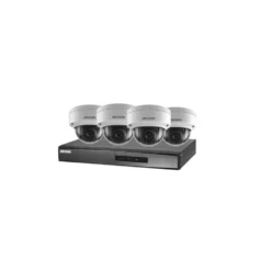 Hikvision DS-J142I/NK42E1H(C) Videoüberwachungsset 4x Dome Kamera 2MP