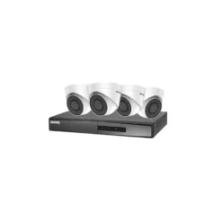 Hikvision DS-J142I/NK42E2H-1T(WD)(C) Videoüberwachungsset 4x Turret Kamera 2MP