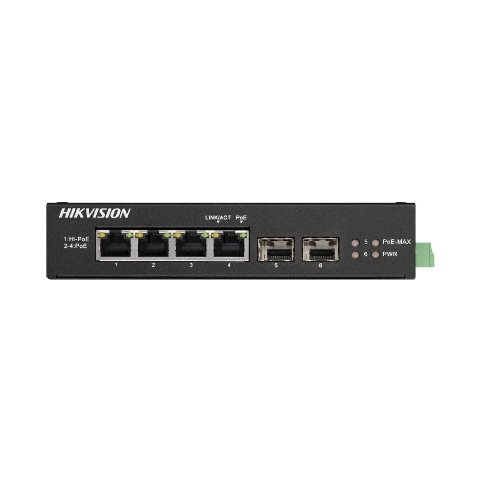 HIKVision DS-3T0506HP-E/HS PoE Switch 3 HIKVision DS-3T0506HP-E/HS PoE Switch